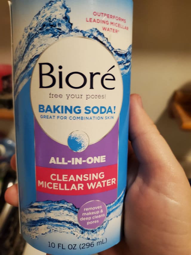 Biore Baking Soda Micellar Cleansing Water review photo by Misshollygrove