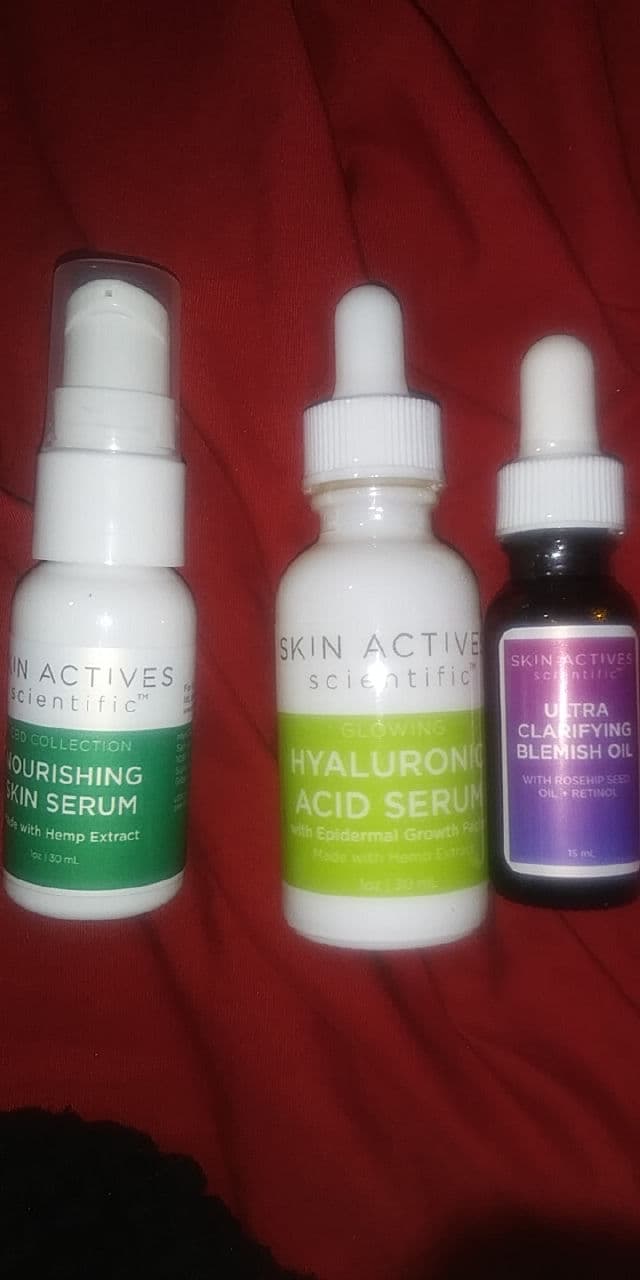 Skin Actives Scientific Hyaluronic Acid Serum review photo by Moirah