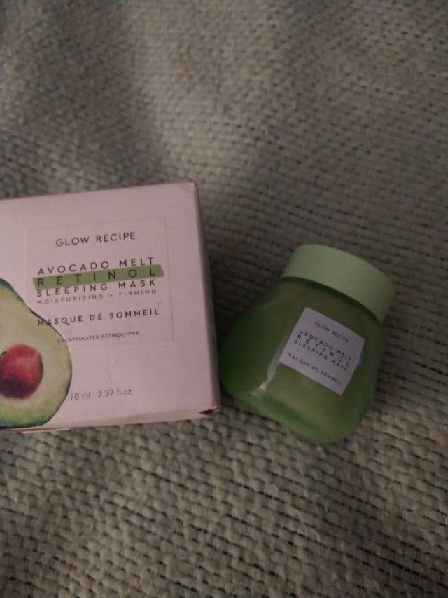 Glow Recipe Avocado Melt Retinol Sleeping Mask review photo by Mommabear