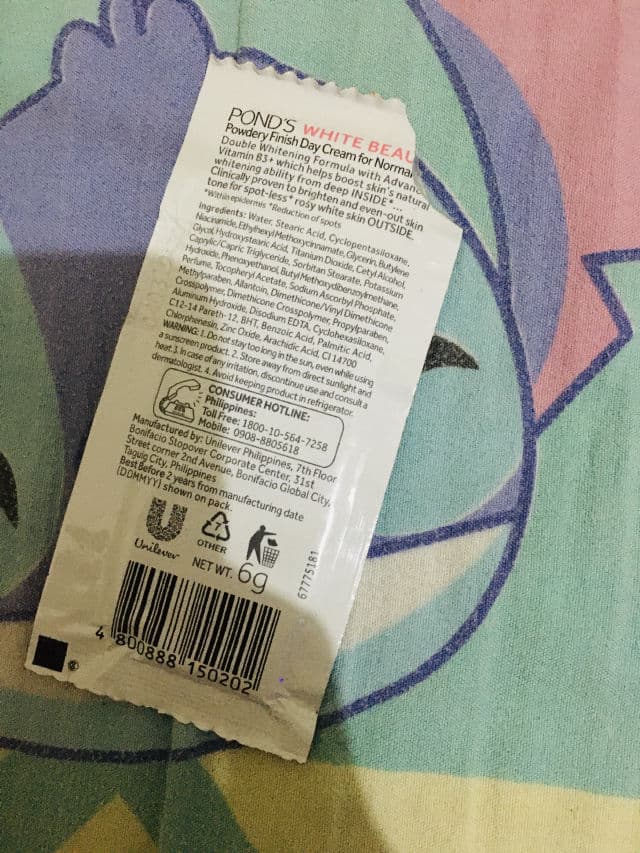 Pond's White Beauty Spot-less Rosy White Day Cream review photo by MonikeeChan