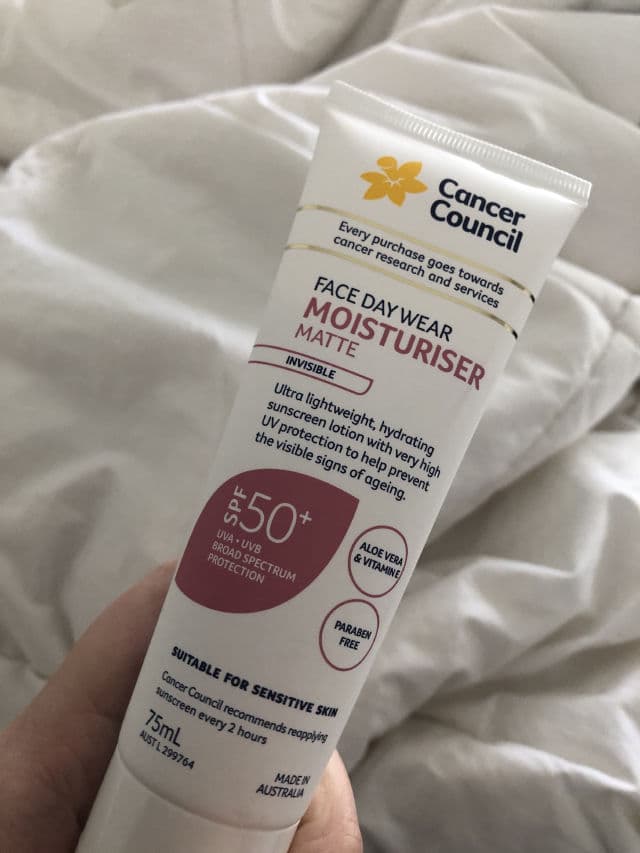 Cancer Council Face Day Wear Moisturiser Matte Invisible Spf 50+ review photo by Monnn