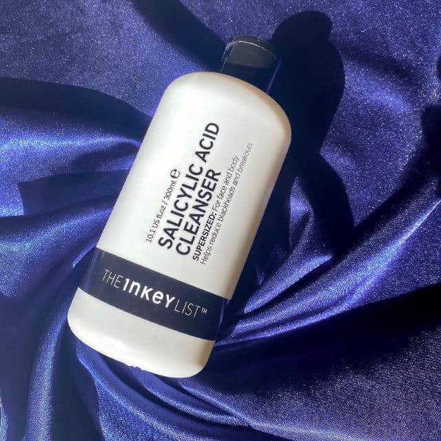 The Inkey List Salicylic Acid Cleanser review photo by Morgas