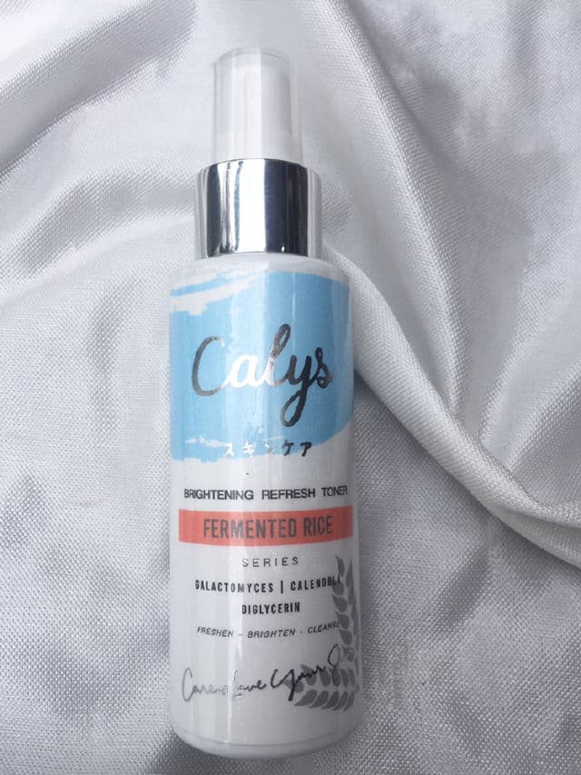 Calys Brightening and Hydrating Toner  review photo by Mrnda
