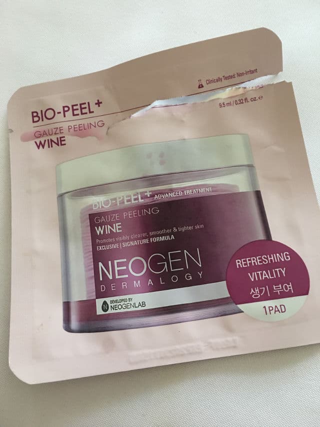 NEOGEN Dermalogy Bio-Peel Gentle Gauze Peeling Wine review photo by MrsBond