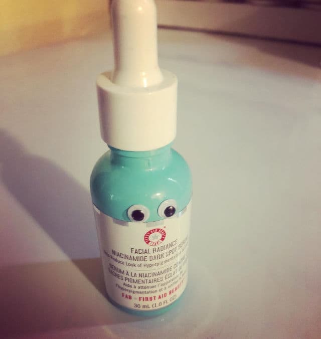 First Aid Beauty Facial Radiance Niacinamide Dark Spot Serum  review photo by veteranwifeusa