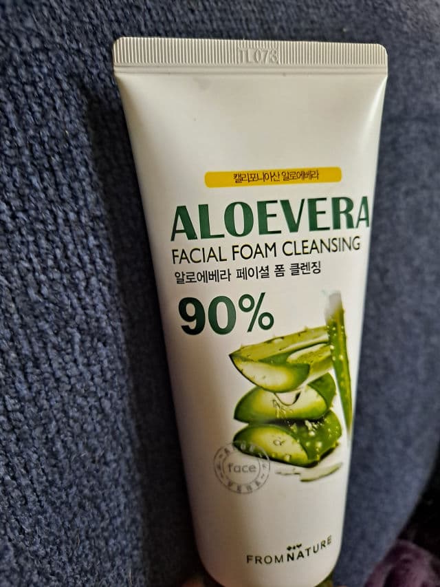From Nature  Aloe Vera 90% Facial Foam Cleansing review photo by MsLadyDee