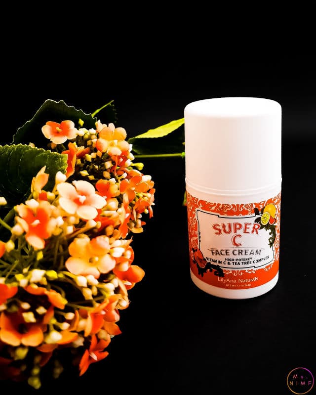 LilyAna Naturals Super C Face Cream review photo by MsNIMF
