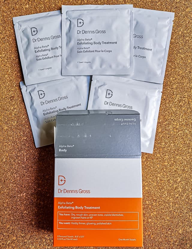 Dr. Dennis Gross Skincare Alpha Beta Body Exfoliator - Body Peel review photo by MsNIMF
