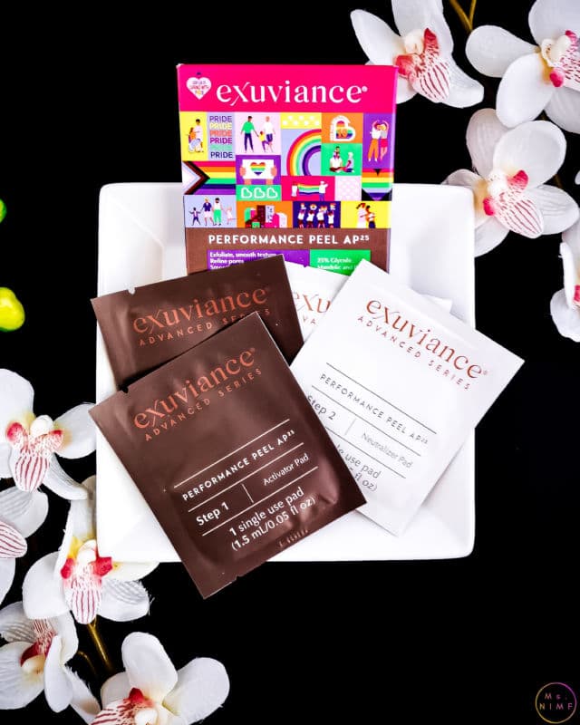 Exuviance Performance Peel AP25 Special Limited Edition 10-Year Anniversary Care with Pride Packaging review photo by MsNIMF
