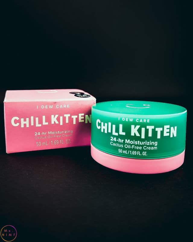 I Dew Care Chill Kitten 24-Hr Moisturizing Cactus Oil-free Cream review photo by MsNIMF