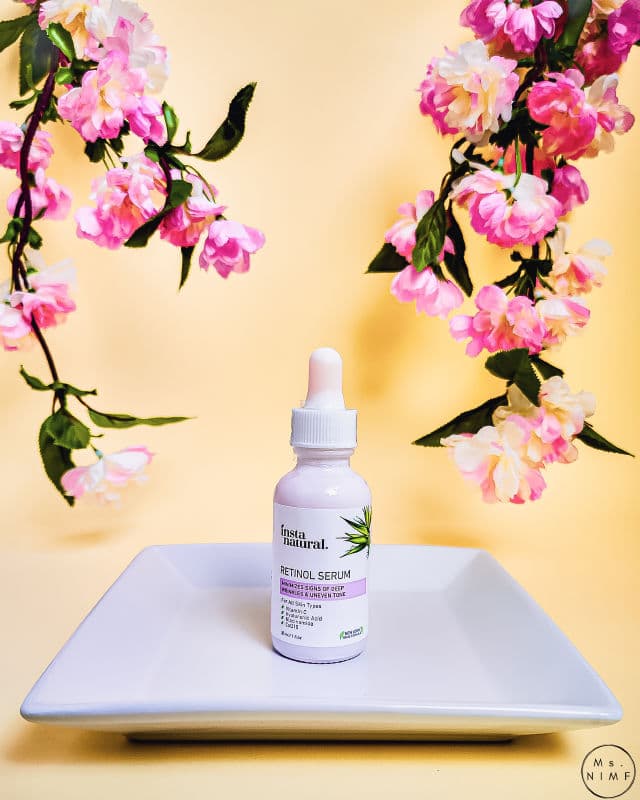 InstaNatural Retinol Serum review photo by MsNIMF