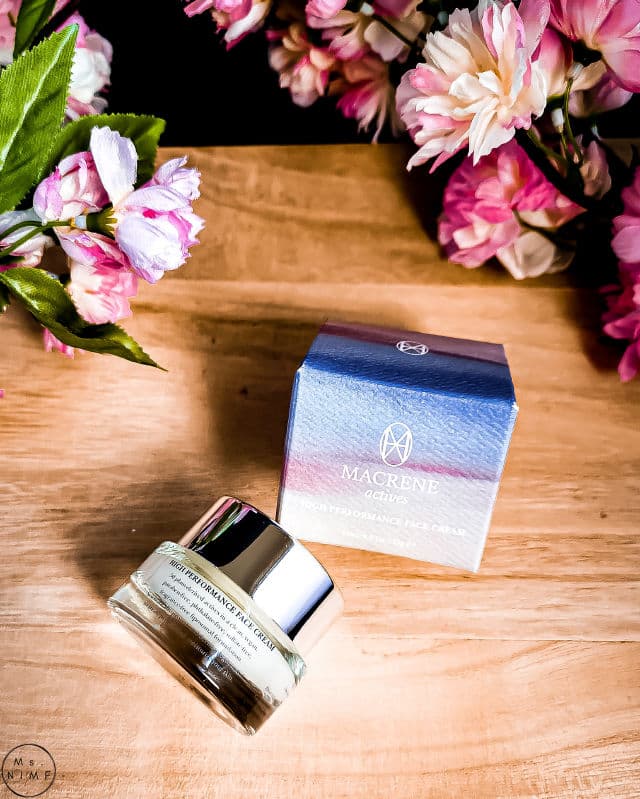 Macrene Actives High Performance Face Cream review photo by MsNIMF