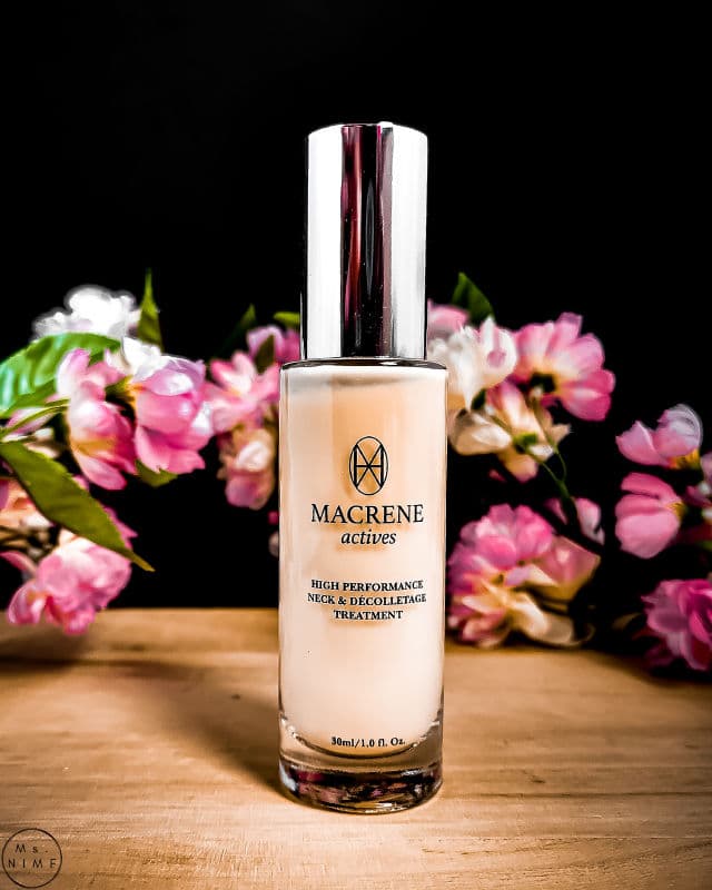 Macrene Actives High Performance Neck and Décolletage Treatment review photo by MsNIMF