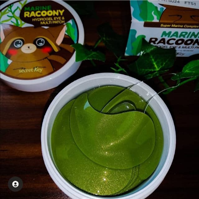 SECRET KEY Marine Racoony Hydrogel Eye & Multi Patch review photo by Mariakhrawish