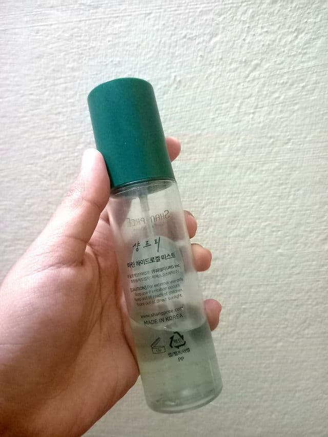 Shangpree Marine Hydrogel Mist  review photo by Muniba