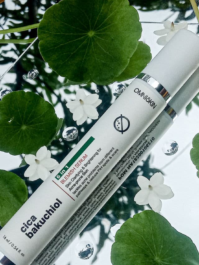 OMNISKIN Cica Bakuchiol 6 in 1 Blemish Serum  review photo by MuslimDarmawan