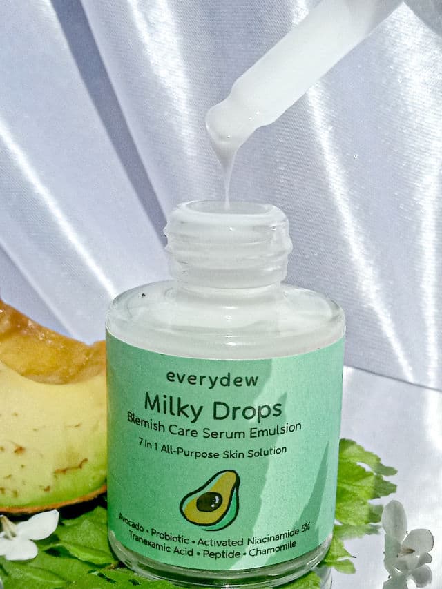 everydew Milky Drops Blemish Care Serum Emulsion review photo by MuslimDarmawan