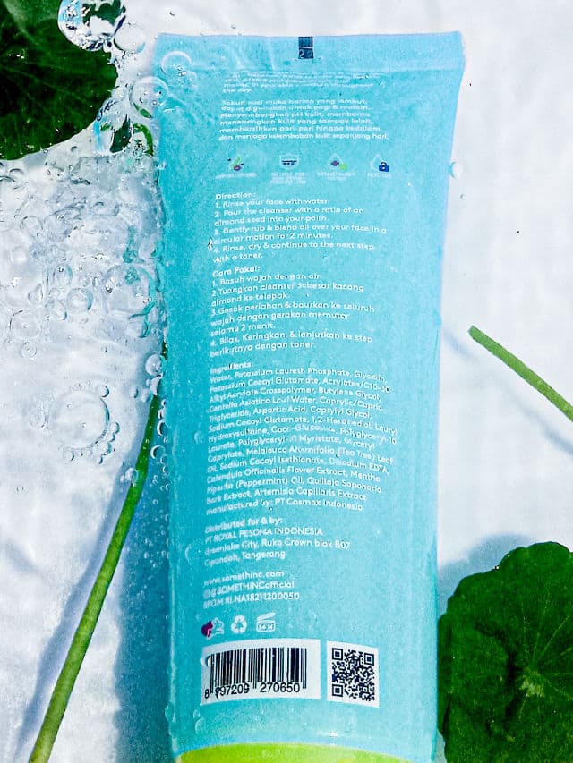 Somethinc Low pH Gentle Jelly Cleanser review photo by MuslimDarmawan