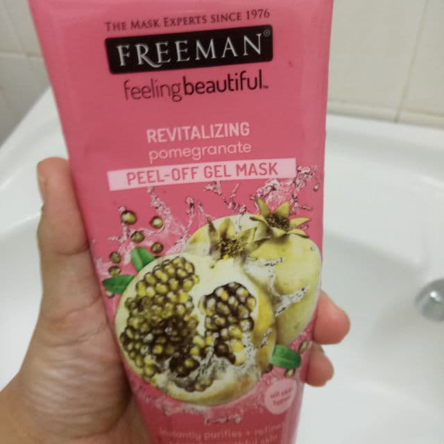 Freeman Feeling Beautiful Revitalizing Pomegranate Facial Revealing Peel-Off Mask review photo by NaddyUnni