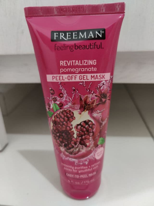 Freeman Feeling Beautiful Revitalizing Pomegranate Facial Revealing Peel-Off Mask review photo by Naia