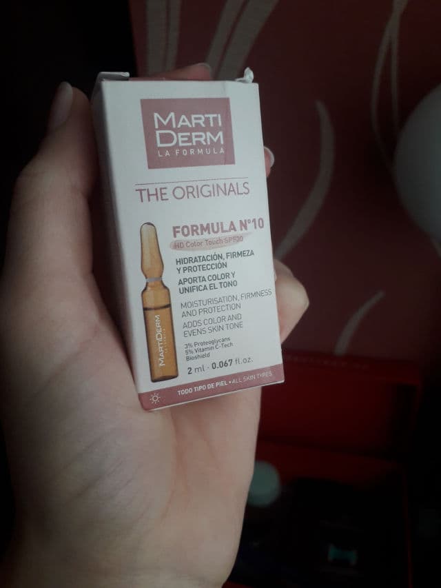 Martiderm Formula N°10 HD Colour Touch SPF 30 review photo by Natiasikharulidze