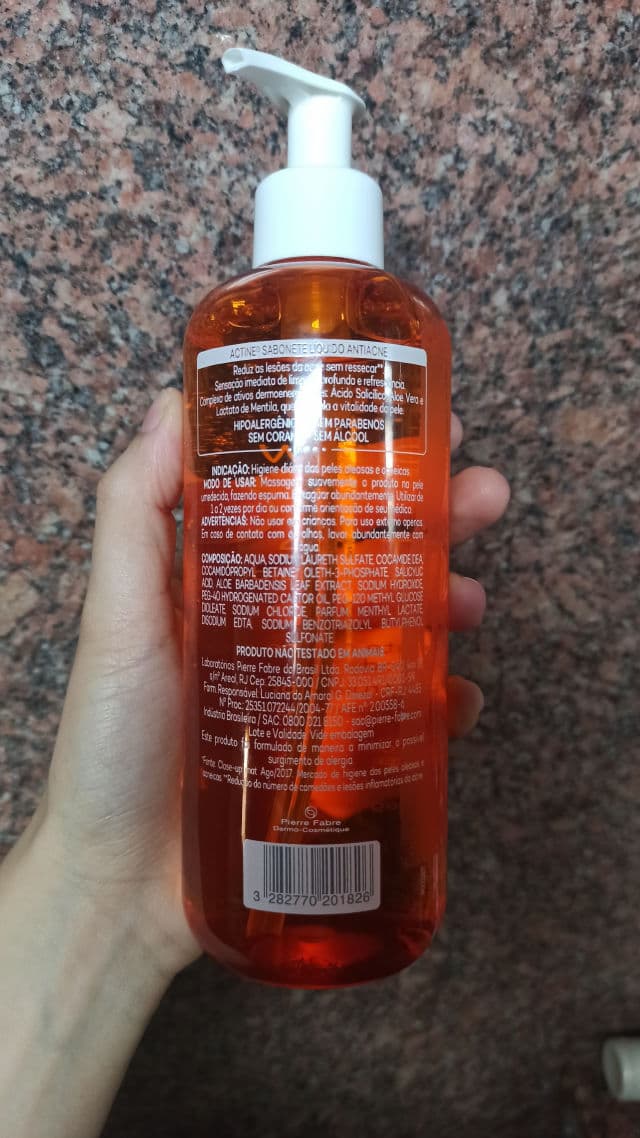 Darrow Dermocosmeticos Actine Sabonete Líquido review photo by Neris