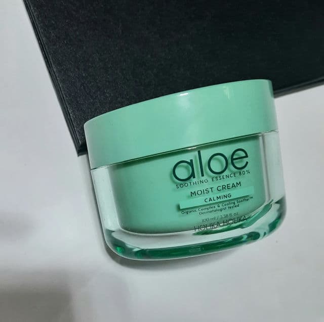 HOLIKA HOLIKA Aloe Soothing Essence 80% Moist Cream review photo by Nerissa99arvi