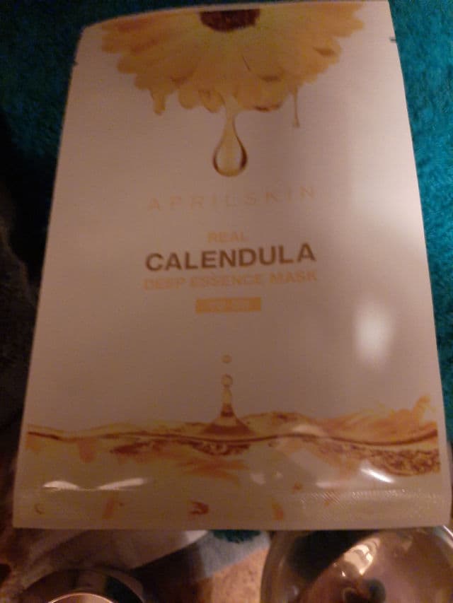 APRIL SKIN Real Calendula Deep Essence Mask review photo by Neversay2999