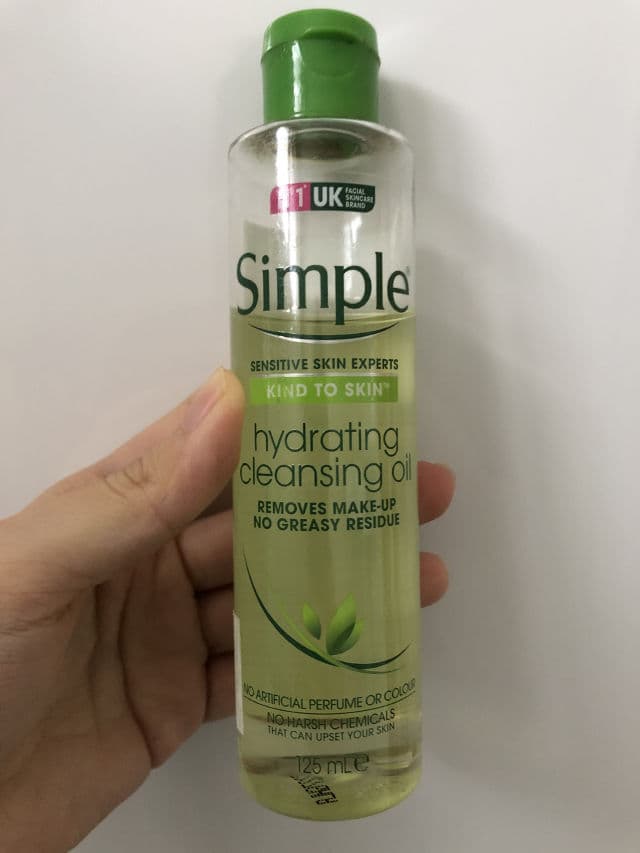 Simple Hydrating Cleansing Oil review photo by Newtoskincare