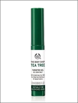 The Body Shop Tea Tree Blemish Gel review photo by Newtoskincare