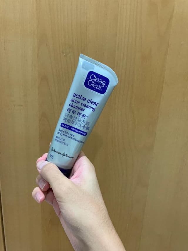 Clean & Clear Active Clear Acne Clearing Cleanser review photo by Newtoskincare