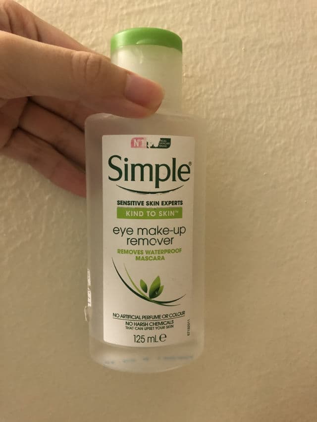 Simple Kind To Eyes Eye Make-Up Remover review photo by Newtoskincare