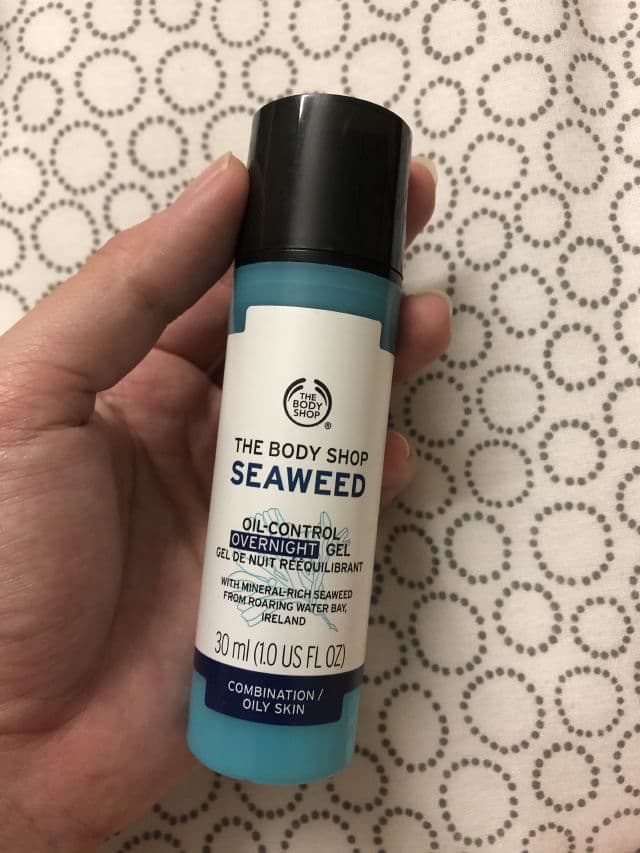The Body Shop Seaweed Oil-Control Overnight Gel review photo by Newtoskincare