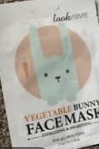 Look At Me Vegetable Bunny Face Mask review photo by NiaRey