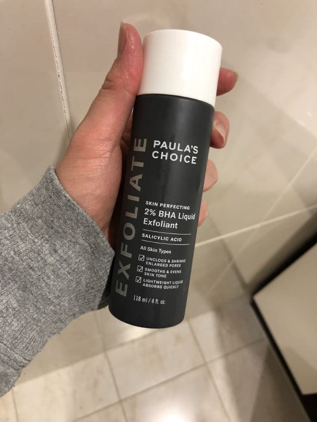 Paula's Choice Skin Perfecting 2% BHA Liquid Exfoliant review photo by Nick