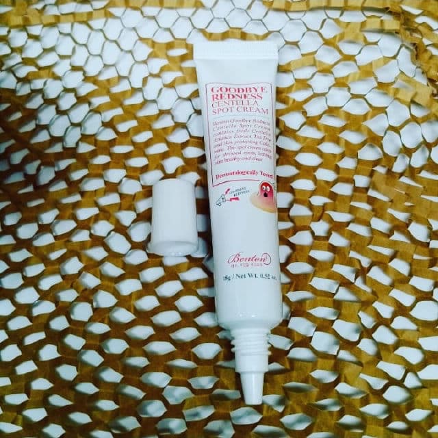 BENTON Goodbye Redness Centella Spot Cream review photo by Nicky1997