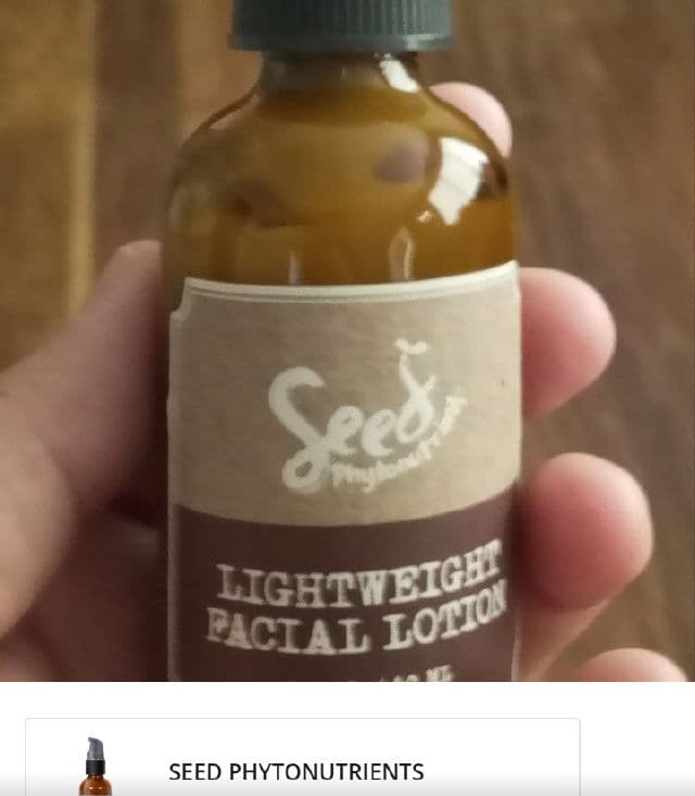 Seed Phytonutrients Lightweight Facial Lotion review photo by NicoleDoedli