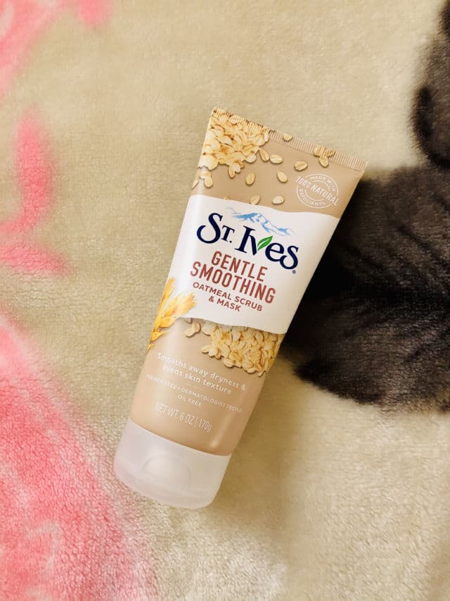 St. Ives Nourished & Smooth Oatmeal Face Scrub + Mask review photo by NicolesFaves