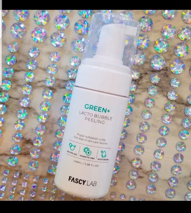FASCY Lab Lab Green+ Lacto Bubble Peeling review photo by NikLee