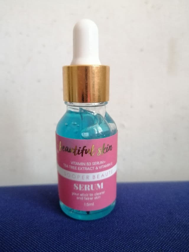 Sooper Beaute Beautiful Skin Vit B3 Serum + Tea Tree Extract & Vitamin E review photo by NinaGDM