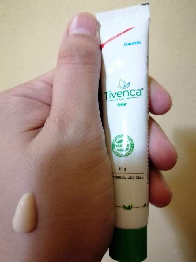 Curatio Tivenca Gel review photo by NinaGDM