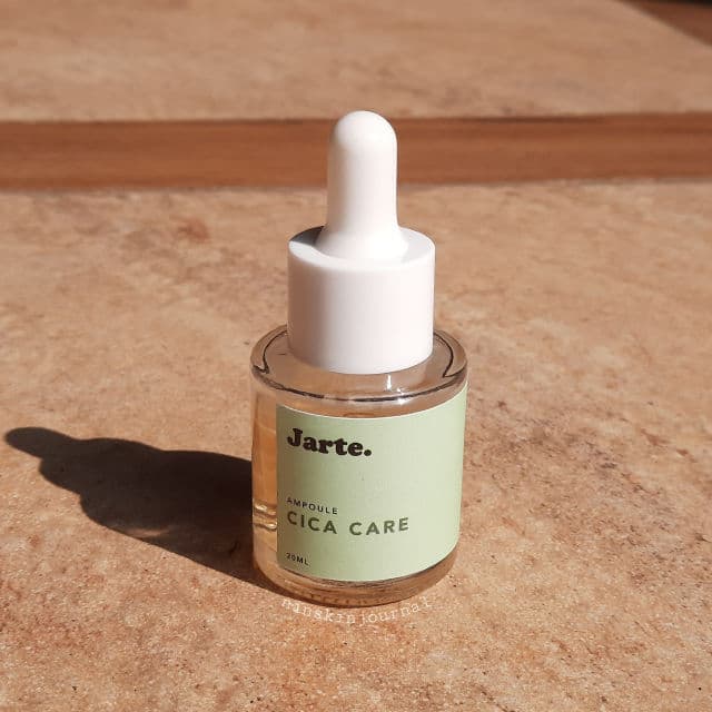 JARTE Beauty Cica Care Ampoule review photo by Ninskinjournal