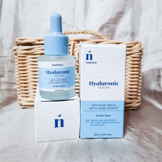 Nadfaskin Hyaluronic Acid Serum review photo by Ninskinjournal