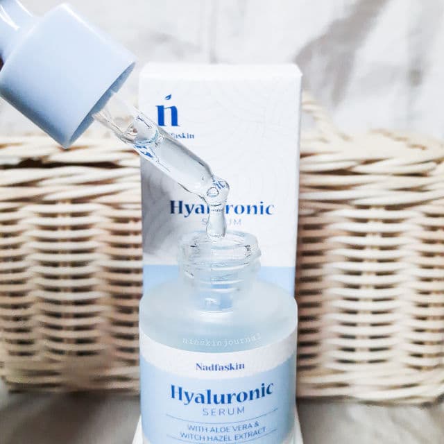 Nadfaskin Hyaluronic Acid Serum review photo by Ninskinjournal