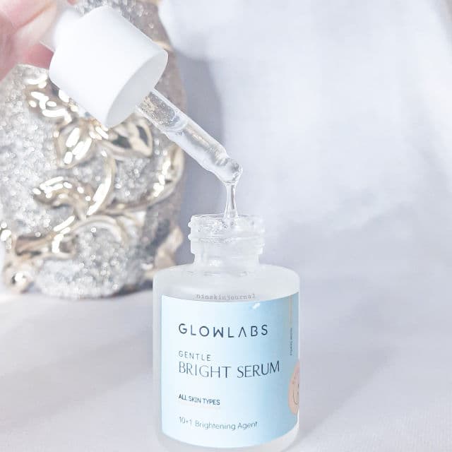 Glowlabs Gentle Bright Serum review photo by Ninskinjournal