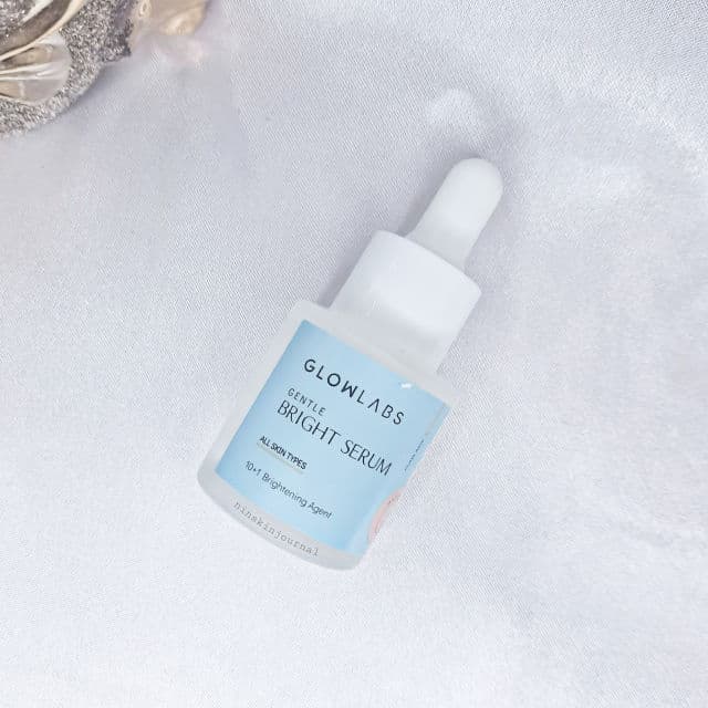 Glowlabs Gentle Bright Serum review photo by Ninskinjournal