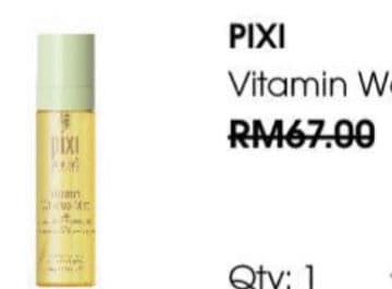 Pixi Vitamin Wakeup Mist review photo by Nisakniza