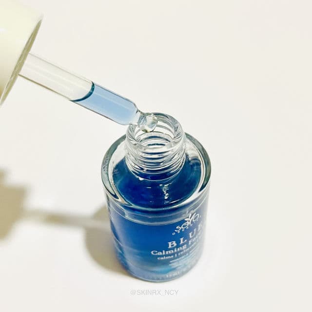 Sora Organics Blue Calming Face Oil review photo by skinrxncy