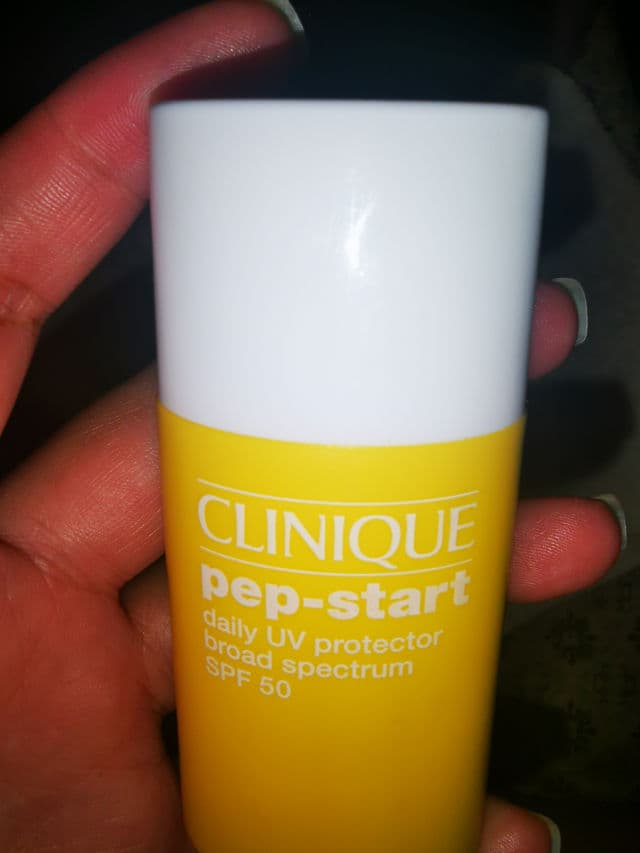 Clinique Pep-Start Daily UV Protector Broad Spectrum SPF 50 review photo by Nory0307