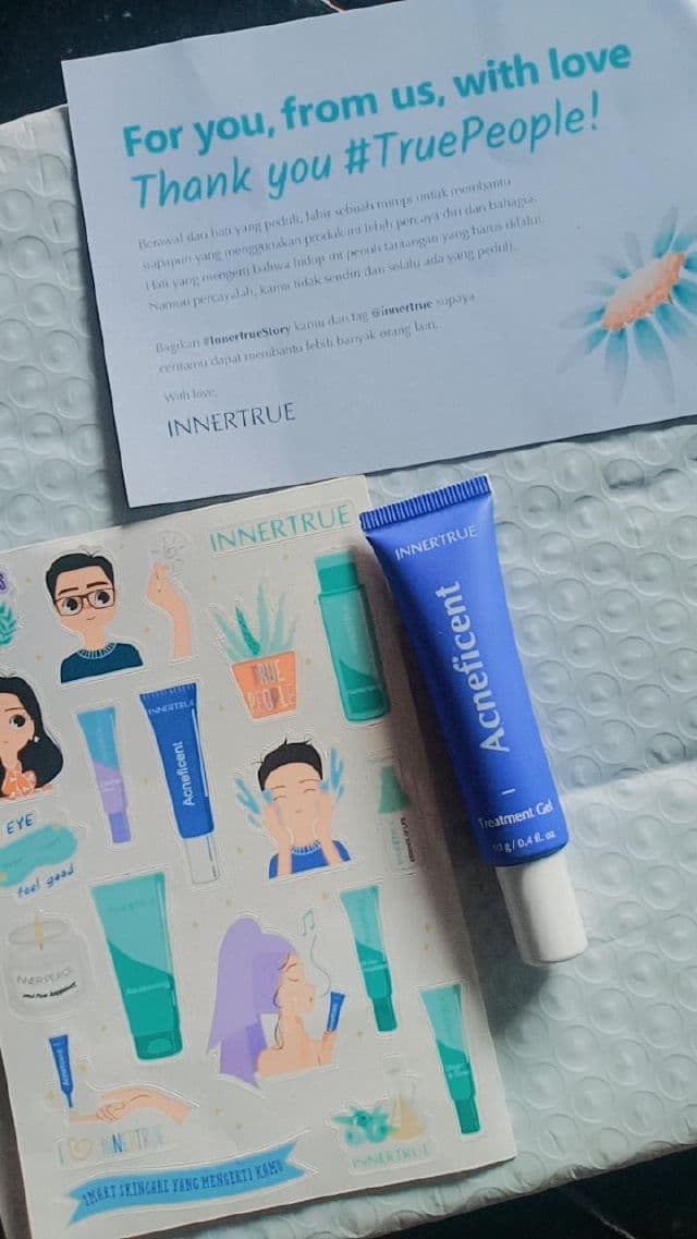 Innertrue Acneficent Treatment Gel review photo by Nuraisah